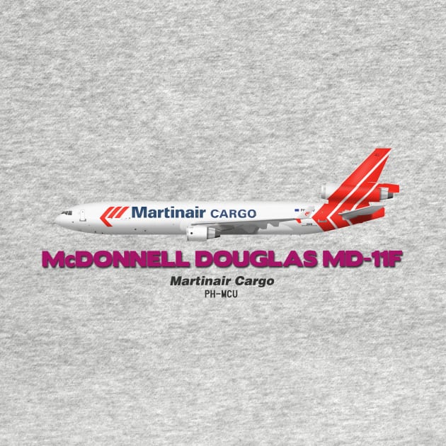 McDonnell Douglas MD-11F - Martinair Cargo by TheArtofFlying